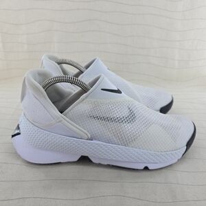 Nike Womems Go FlyEase Hands Free White Running Shoes Sneakers DR5540-102 Sz 7.5